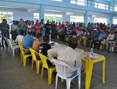 Os militares se reuniram na sede da ASSMAL, no bairro do Trapiche