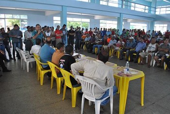 Os militares se reuniram na sede da ASSMAL, no bairro do Trapiche