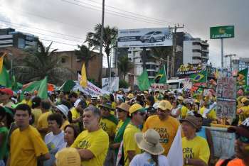 Movimento perdeu força em Alagoas. Restante das capitais registraram o mesmo fenômeno.