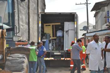 Moradores começam a ser transferidos