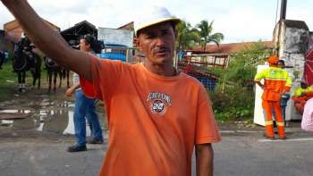 José Cícero, morador da Vila dos Pescadores há 28 anos