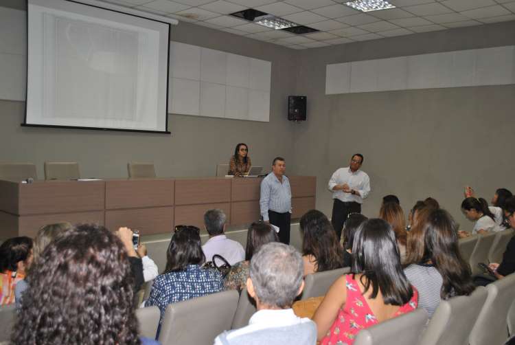 Wellington Galvão e Rogério Bernardo apresentam situação do PAM Salgadinho