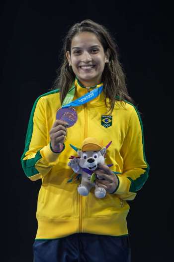 Raphaella Galacho levará bronze para o Brasil