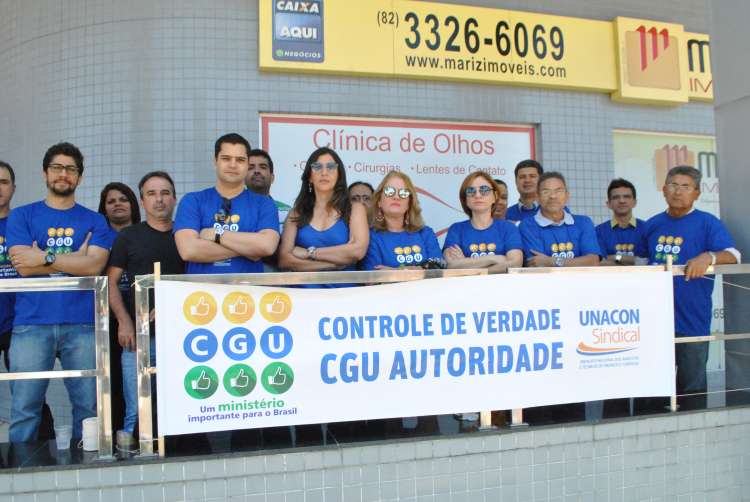 Servidores da CGU se mobilizam em Alagoas contra 'extinção' do órgão