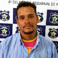 Devide Tiburcio da Silva preso quando chegou a Central de Polícia para registrar BO