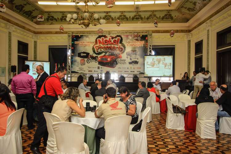 Marcelo Palmeira participa do lançamento do Natal Premiado. O evento aconteceu na Associação Comercial de Jaraguá.  Foto: Pei Fon/ Secom Maceió