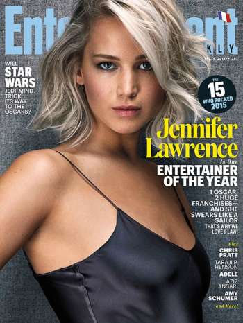 Jennifer Lawrence na capa da Entertainment Weekly 