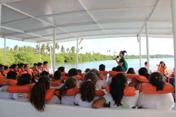 Barco-escola retorna amanhã com aulas sobre Complexos Lagunares