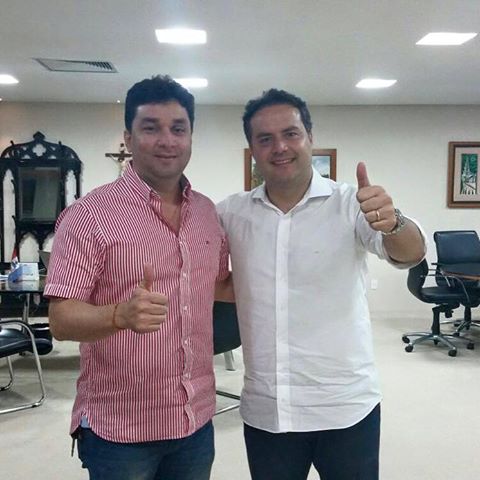 Prefeito Henrique Madeira e Governador Renan