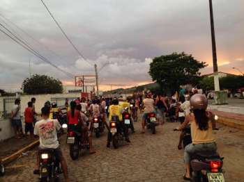 Protesto em Maribondo