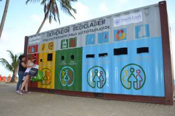 Estação de reciclagem