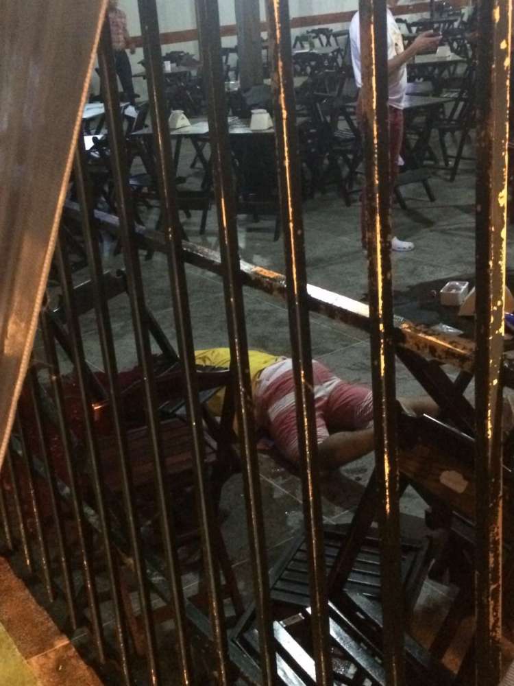 Wilson foi morto a tiros dentro do bar