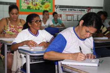 Alunos da Escola Nise da Silveira. Foto: Maciel Rufino/ Secom Maceió 