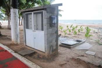 Estações elevatórias instaladas na orla vão prevenir ocorrência de línguas sujas nas praias. 