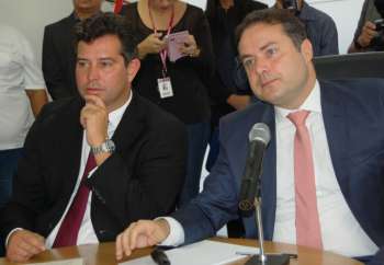 Ministro Maurício Quintella (PR) e governador Renan Filho (PMDB)