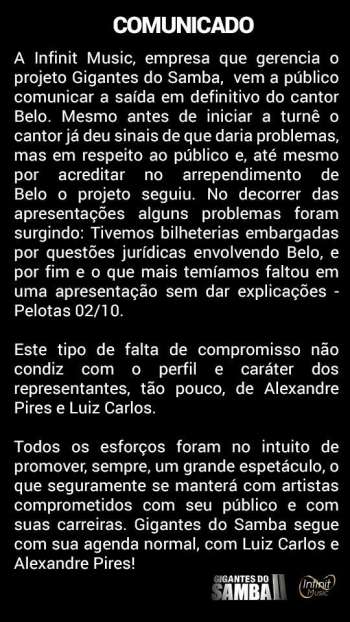 comunicado