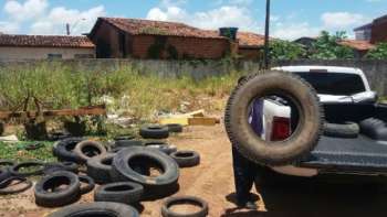 Governo intensifica esta semana as atividades para o recolhimento de pneus nos municípios alagoanos que terão Dia D na próxima sexta-feira (21)