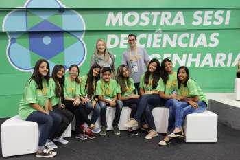 Alunos do Sesi/AL apresentam trabalhos científicos durante Mostra nacional