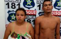 Nayara Firmino da Silva, 20 anos, e José Cícero Ribeiro da Silva, 20 anos. (Fotos: Ascom/PC)