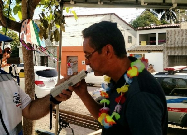 Operação Lei Seca abordou vários condutores em diversos municípios de Alagoas durante o carnaval