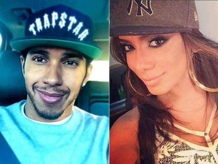 Lewis Hamilton e Anitta se conheceram no México, onde supostamente teriam vivido um affair