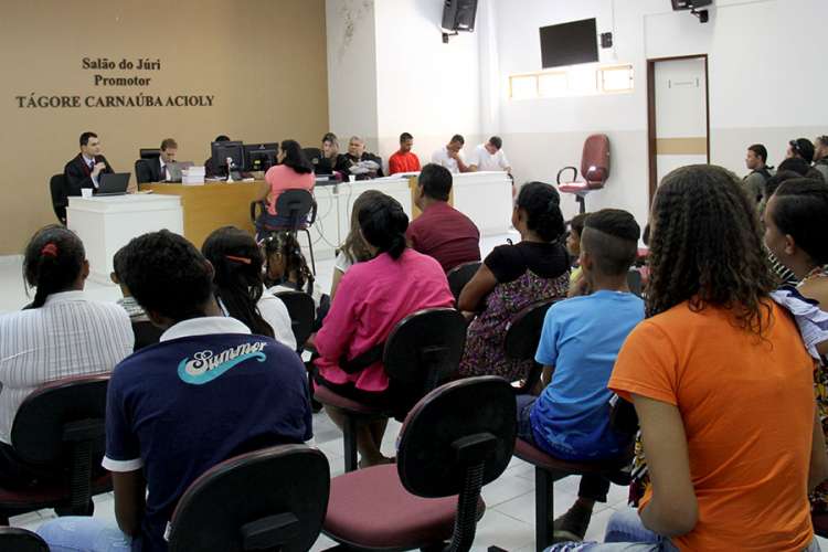 Julgamento ocorre no Salão do Júri do Fórum de União dos Palmares