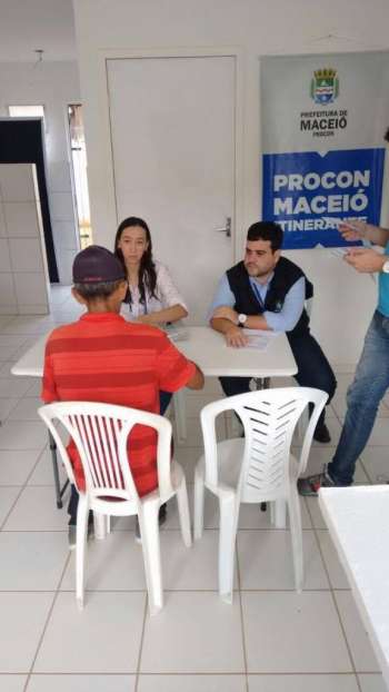 Ação do Procon no Parque dos Caetés