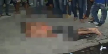 Assaltante é capturado por populares na Praça do Centenário