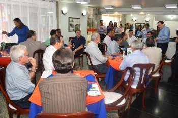 Almoço com vereadores