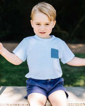 George é filho de Príncipe William e Kate Middleton