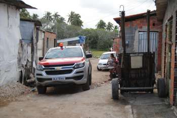 Local é considerado de difícil acesso e teve apoio do Bombeiros para retirar o corpo