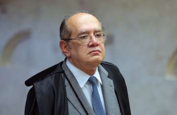 Gilmar Mendes na sessão do Supremo Tribunal Federal desta terça-feira (19) (Foto: Carlos Moura/STF) 