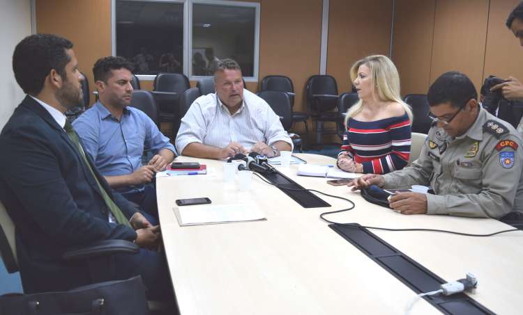 Entrevista coletiva apresentou detalhes de prisões de Maceió em janeiro.