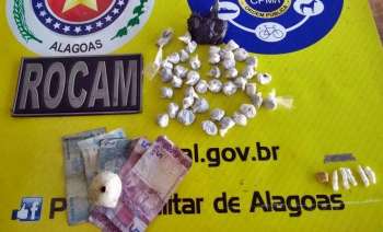 Drogas apreendidas em São Miguel dos Campos