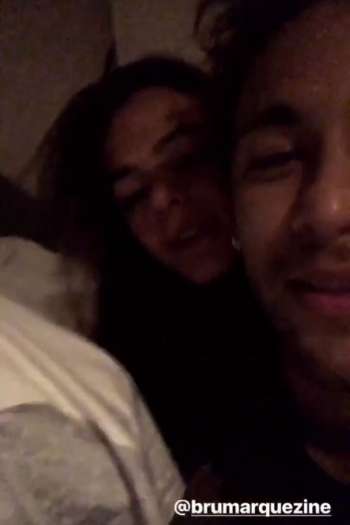 Bruna e Neymar