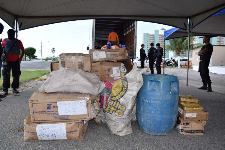 2,7 toneladas de drogas foram incineradas na manhã desta sexta (9) na capital alagoana