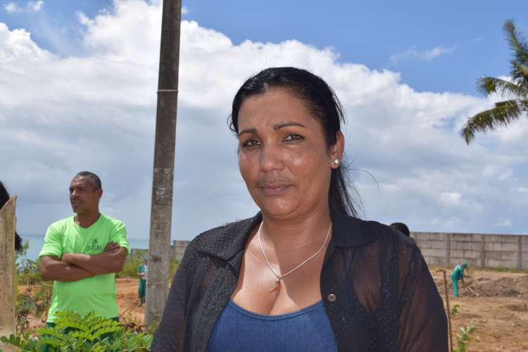 Maria José comemorou o reflorestamento do antigo lixão de Maceió