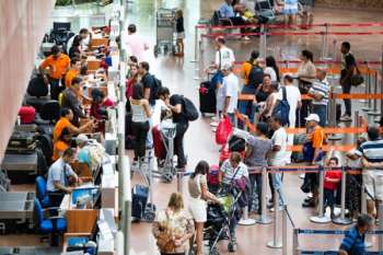 Em janeiro e fevereiro deste ano, 6.184 pessoas vindas de outros países passaram pelo Zumbi dos Palmares, considerado a principal porta de entrada de turistas no Estado