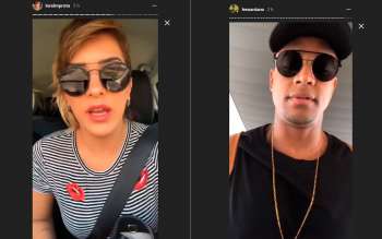 Casal confirmou via redes sociais o término do noivado 