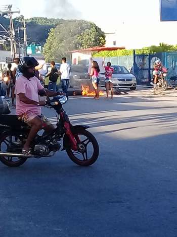 Protesto no Barro Duro