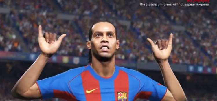 Ronaldinho no PES