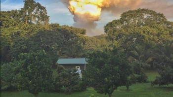 Fazenda de Fernanda havia sido construída próximo ao vulcão 