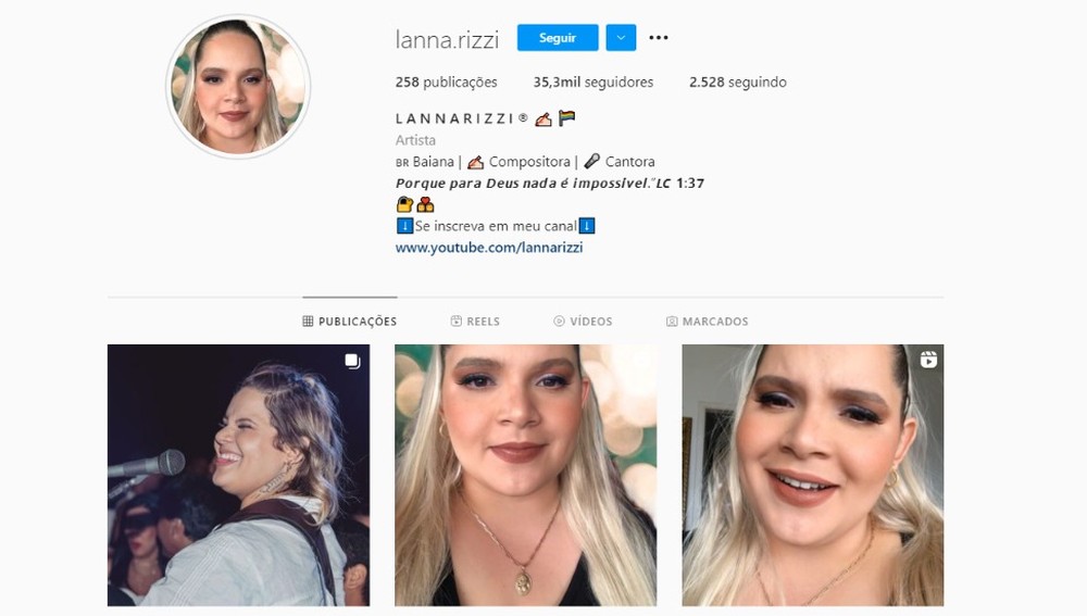 Cantora e compositora, Lanna Rizzi, morre aos 26 anos por ...