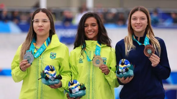 Skate nos Jogos Pan-Americanos de Santiago-2023