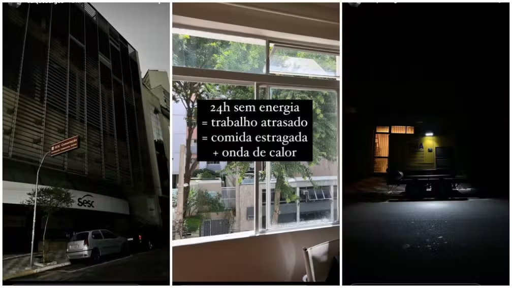 Mais de 24 horas sem luz: moradores do Centro de SP narram drama da falta  de energia em meio a onda de calor de mais de 30°C - Alagoas 24 Horas: Líder