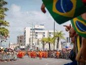 Confira imagens da comemoração da Independência do Brasil, em Maceió