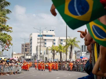 Confira imagens da comemoração da Independência do Brasil, em Maceió