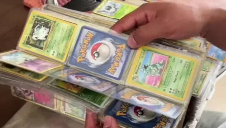 Coleção de cartas de Pokémon rendem R$ 250 mil ao dono