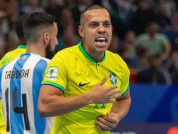 Brasil vence Argentina e conquista o Mundial de Futsal