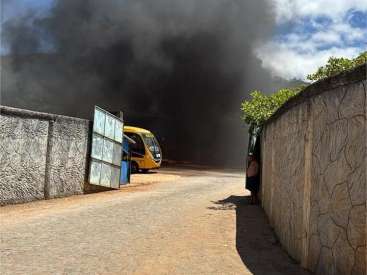 Incêndio ônibus escolar